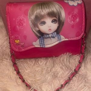 Vintage China doll bag